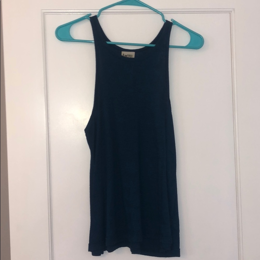 Free People Dark Teal Tank